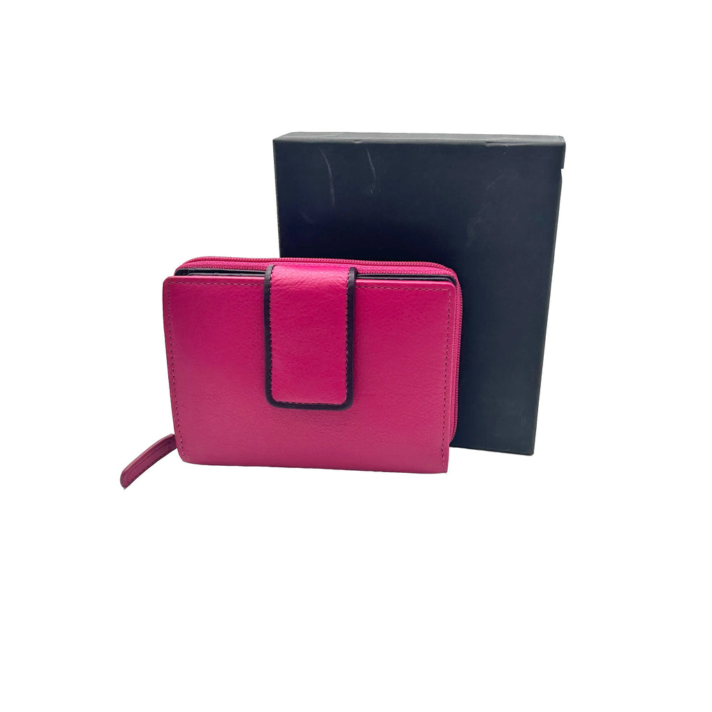 8840 Women's Wallet Fuchsia/Blue