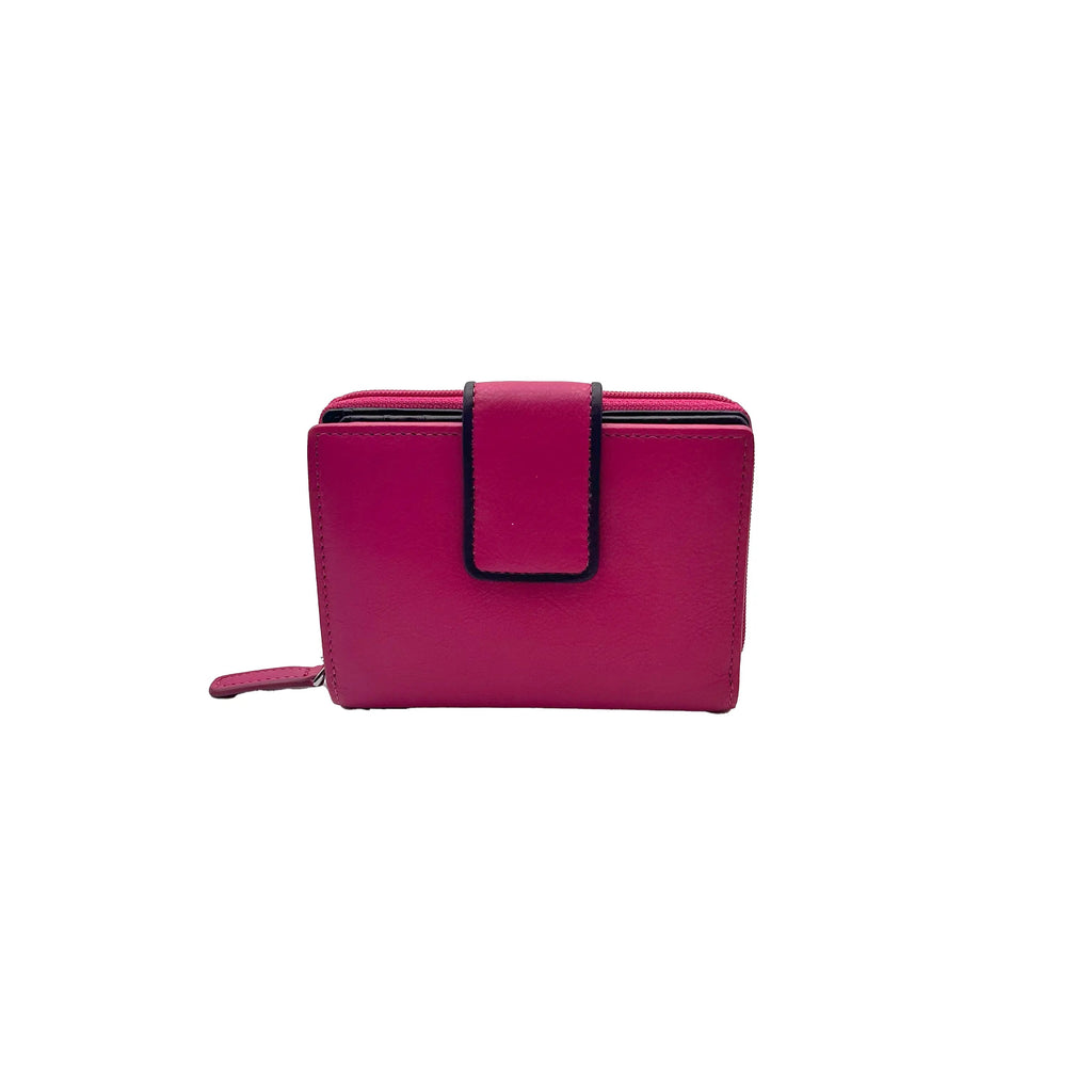 8840 Women's Wallet Fuchsia/Blue