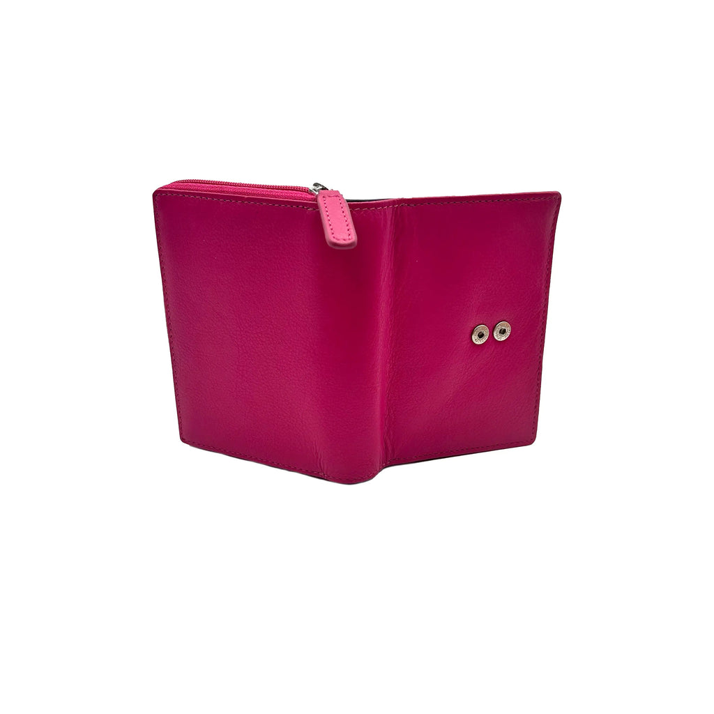 8840 Women's Wallet Fuchsia/Blue