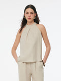 100% Linen Women's Halter Top