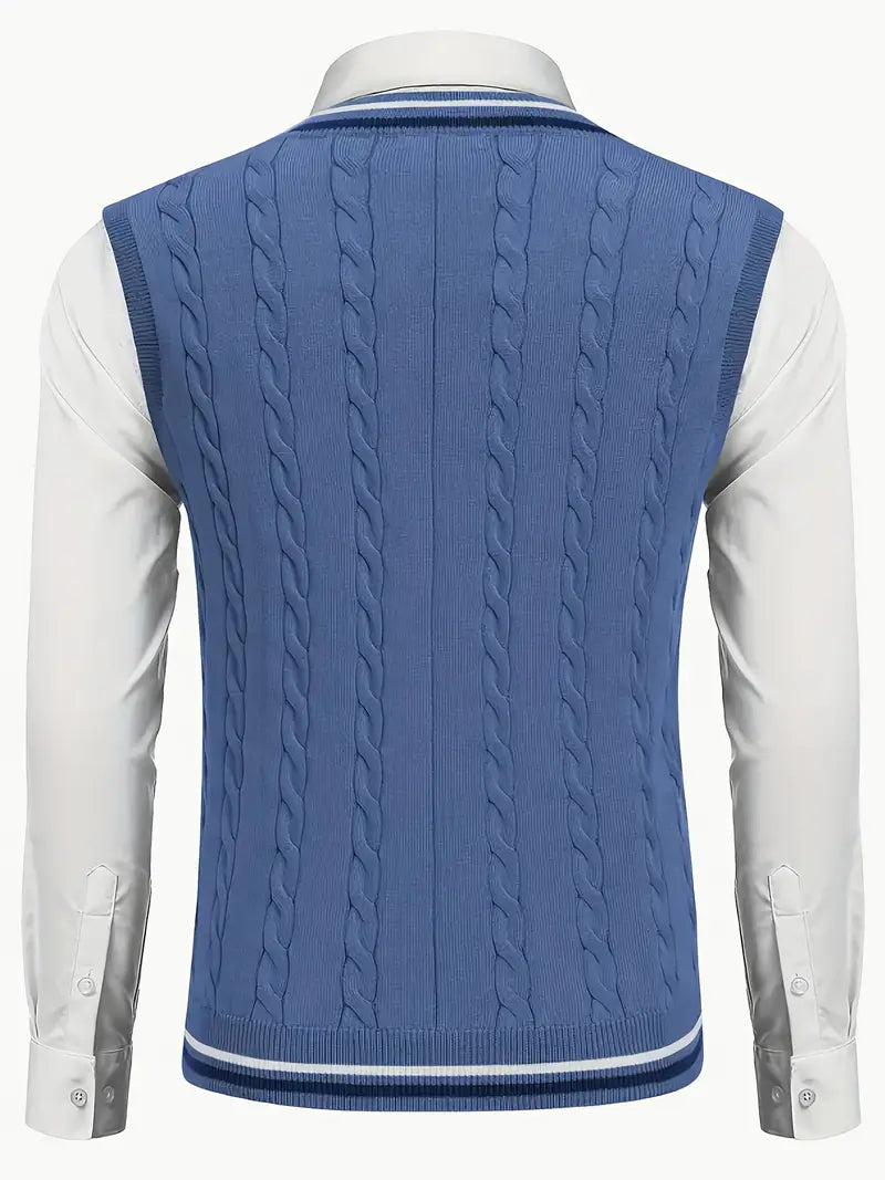 Duane | Sleeveless Knit Sweater