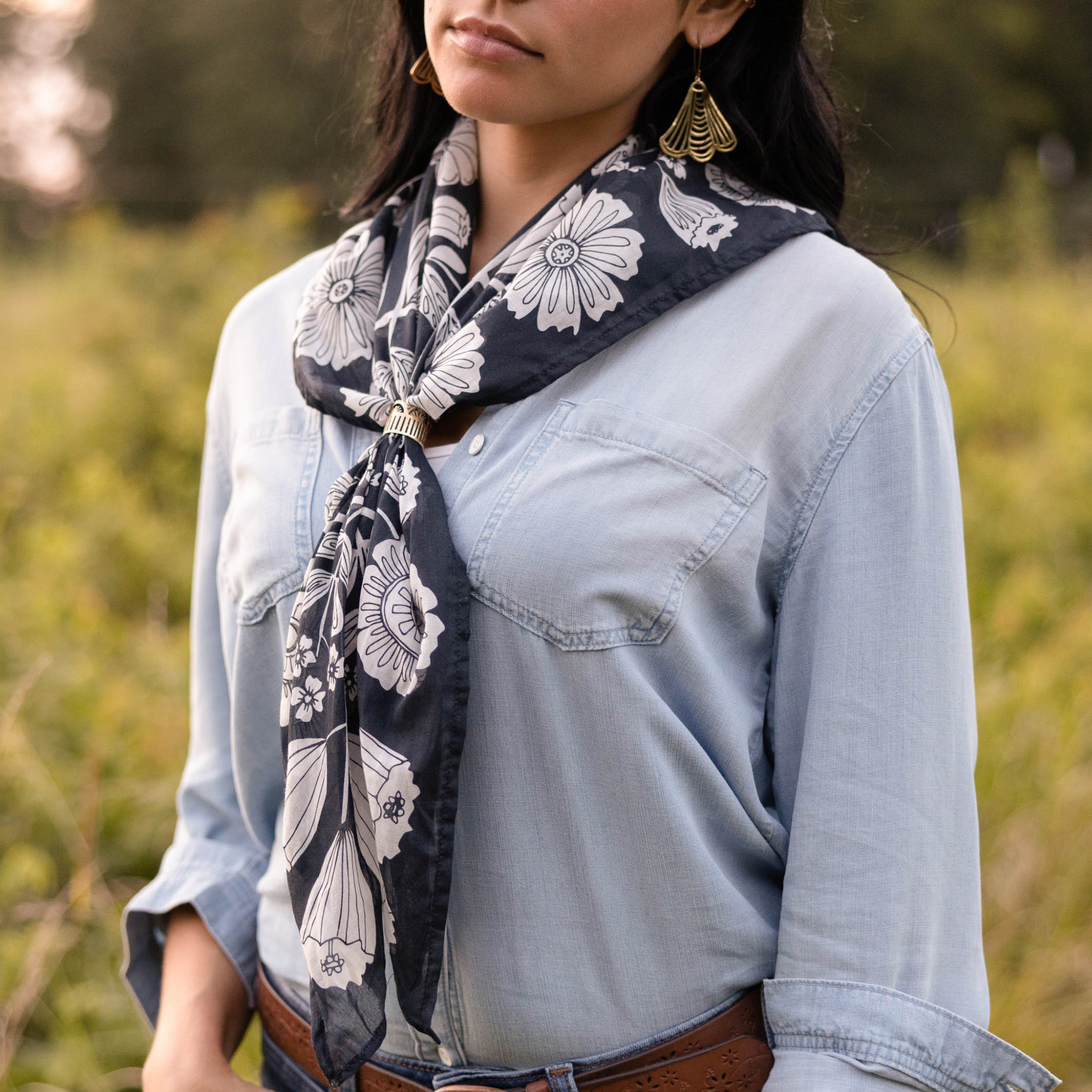 Chustki Bandanas - 34" Wild Chustki Fiona