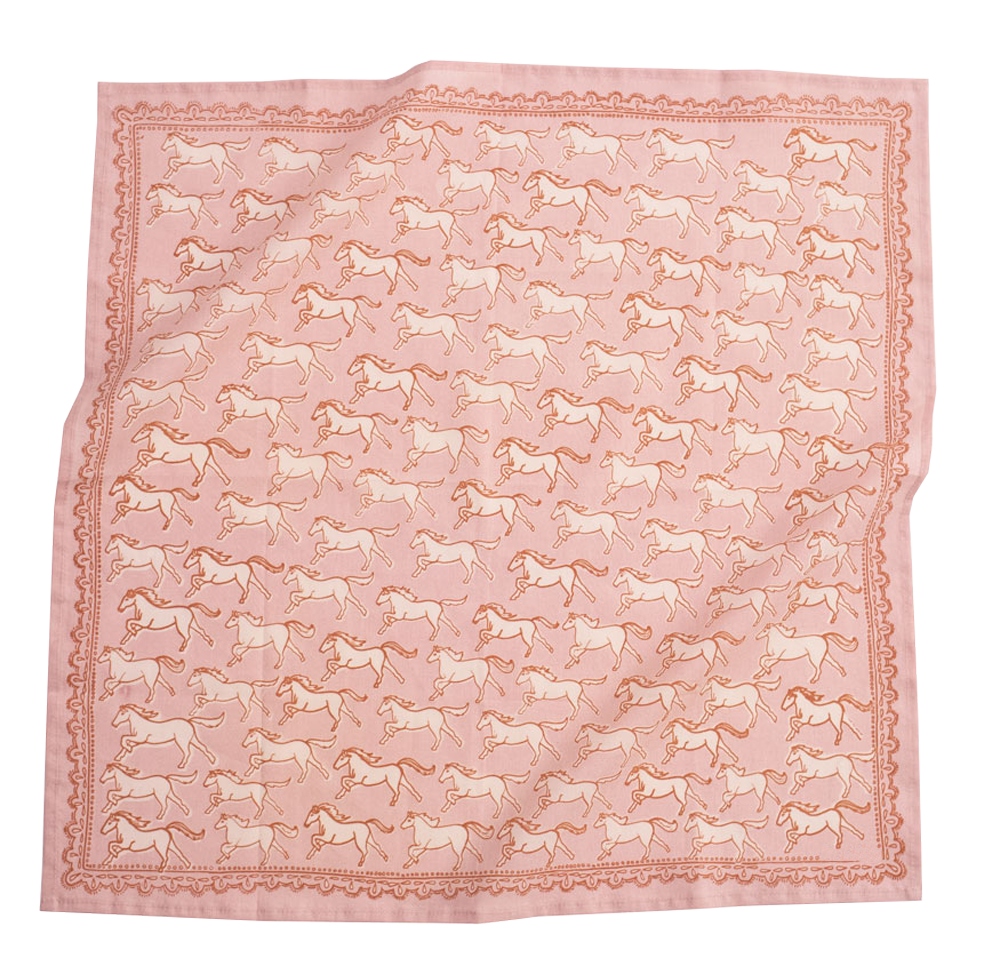 Bandanas - No. 062 Bandana with Horses