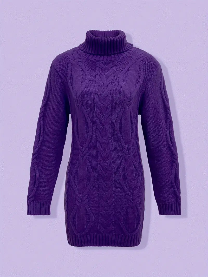 Narda Women's Turtleneck Dress