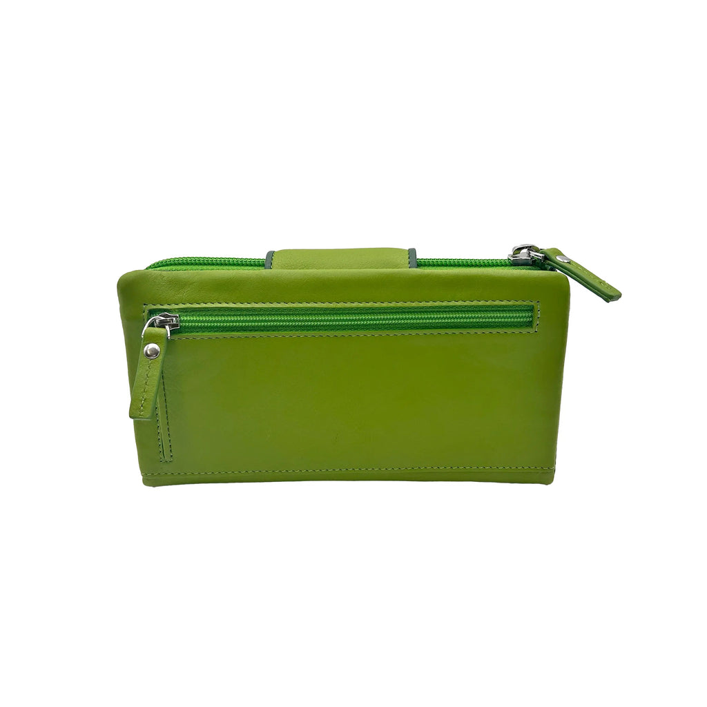 9327 Women's Wallet Green/Green