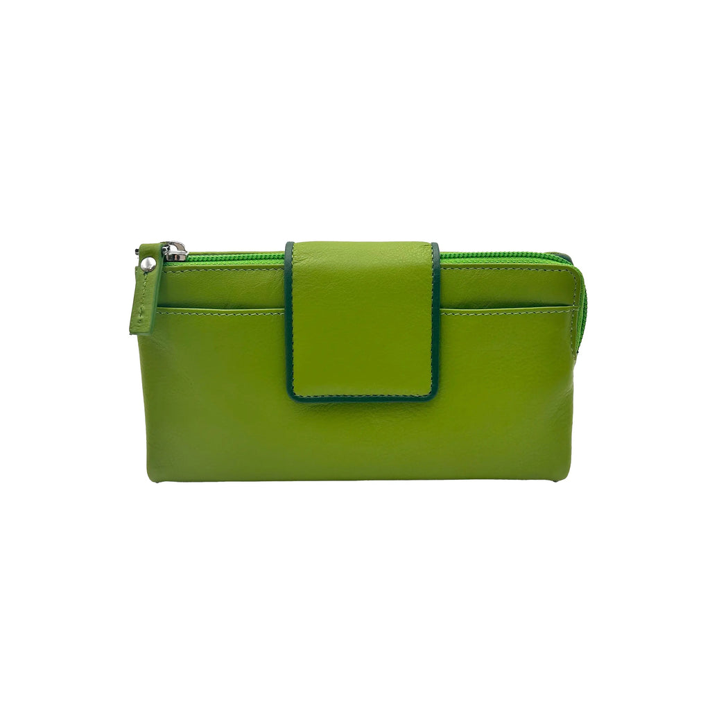 9327 Women's Wallet Green/Green