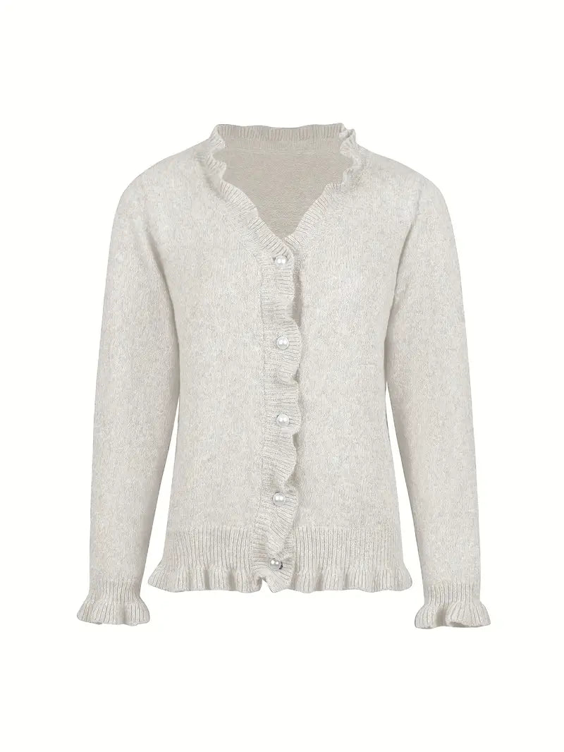 Hanifa – Elegant Cardigan with Buttons