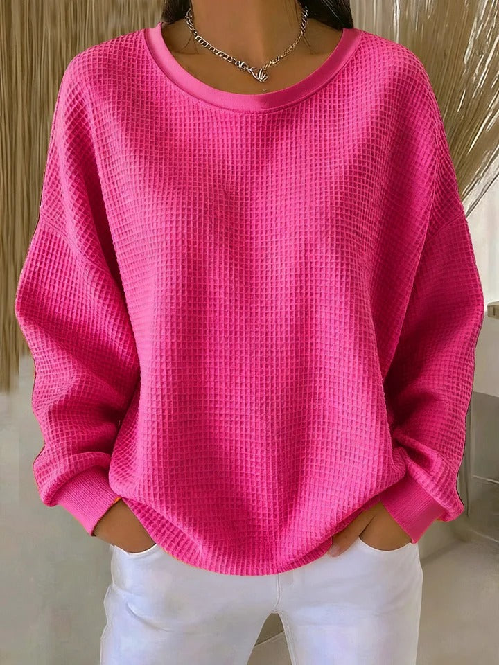 Elora | Textured Sweatshirt