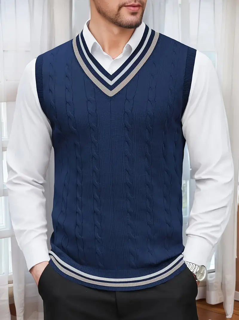 Duane | Sleeveless Knit Sweater