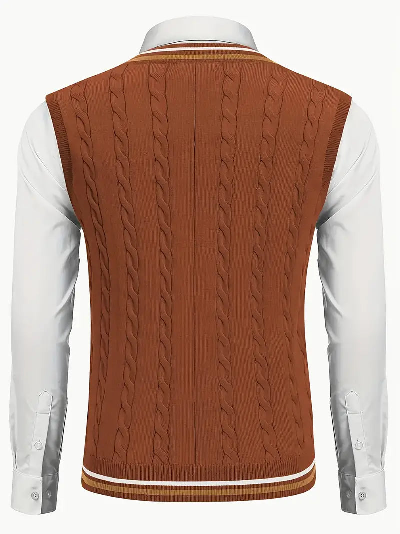 Duane | Sleeveless Knit Sweater