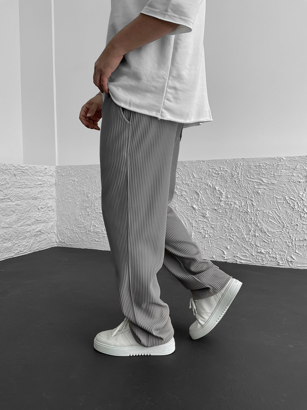 Wigand Comfort Ribbed Elastane Pants