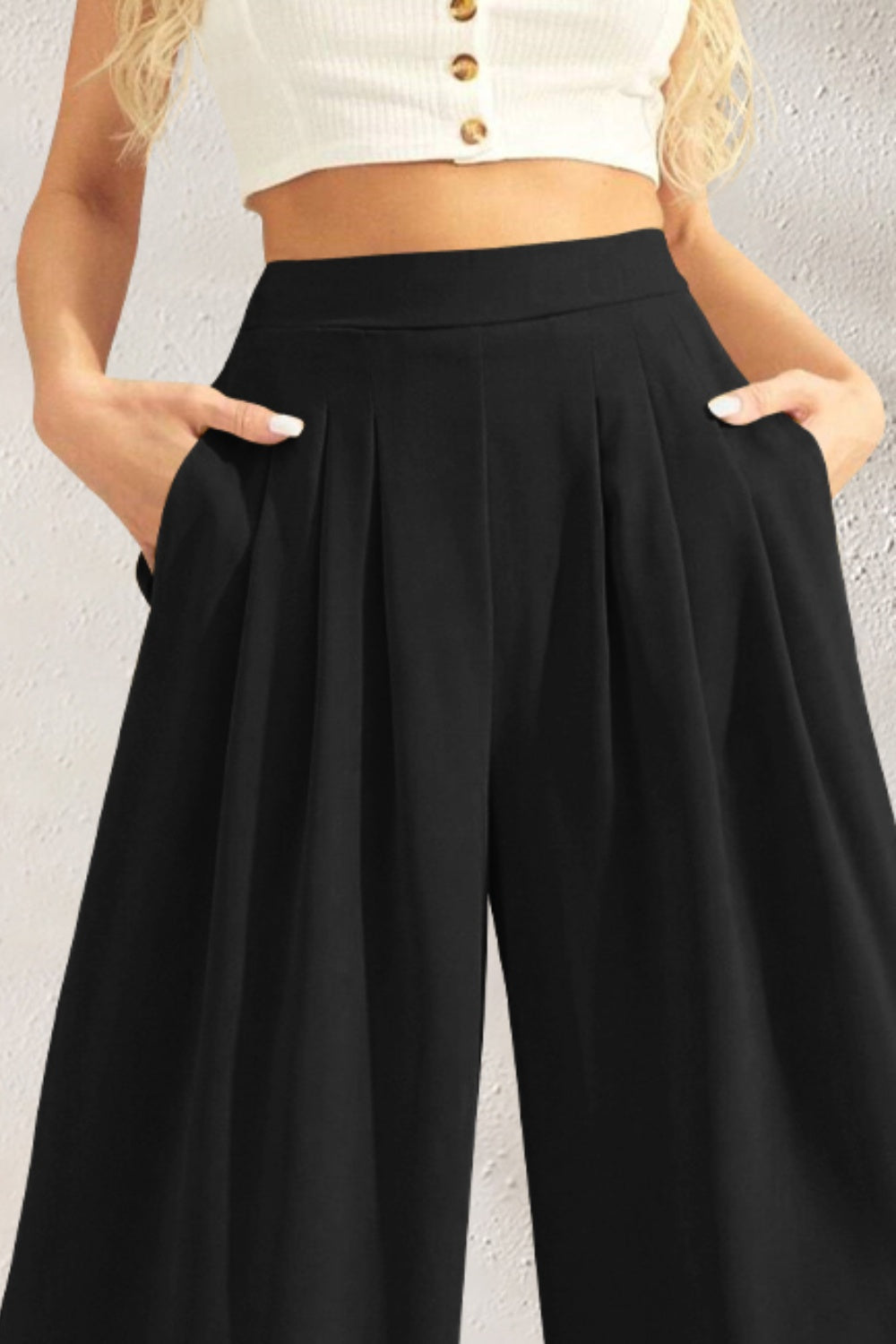 ZY | Wide Pants with High Waist