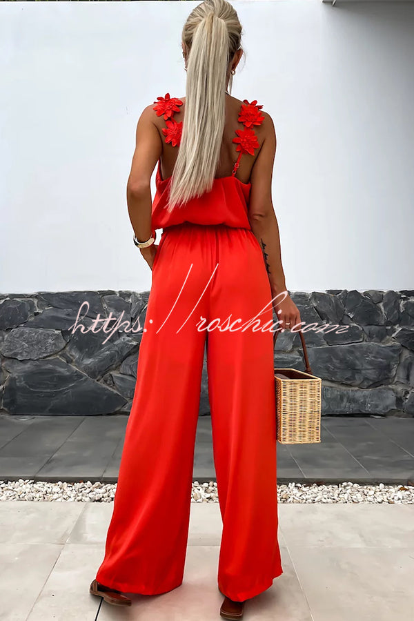 Cosima | Casual Overall with Embroidery
