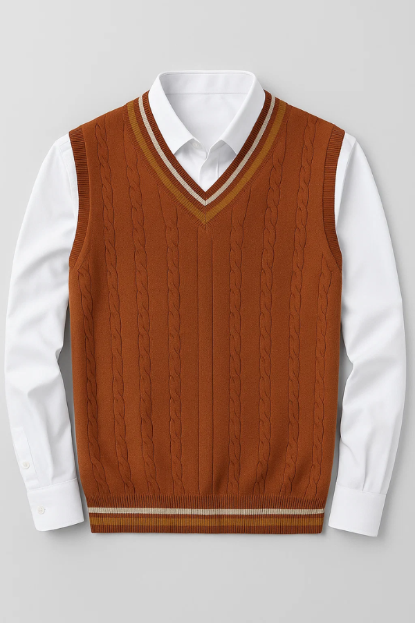 Duane | Sleeveless Knit Sweater