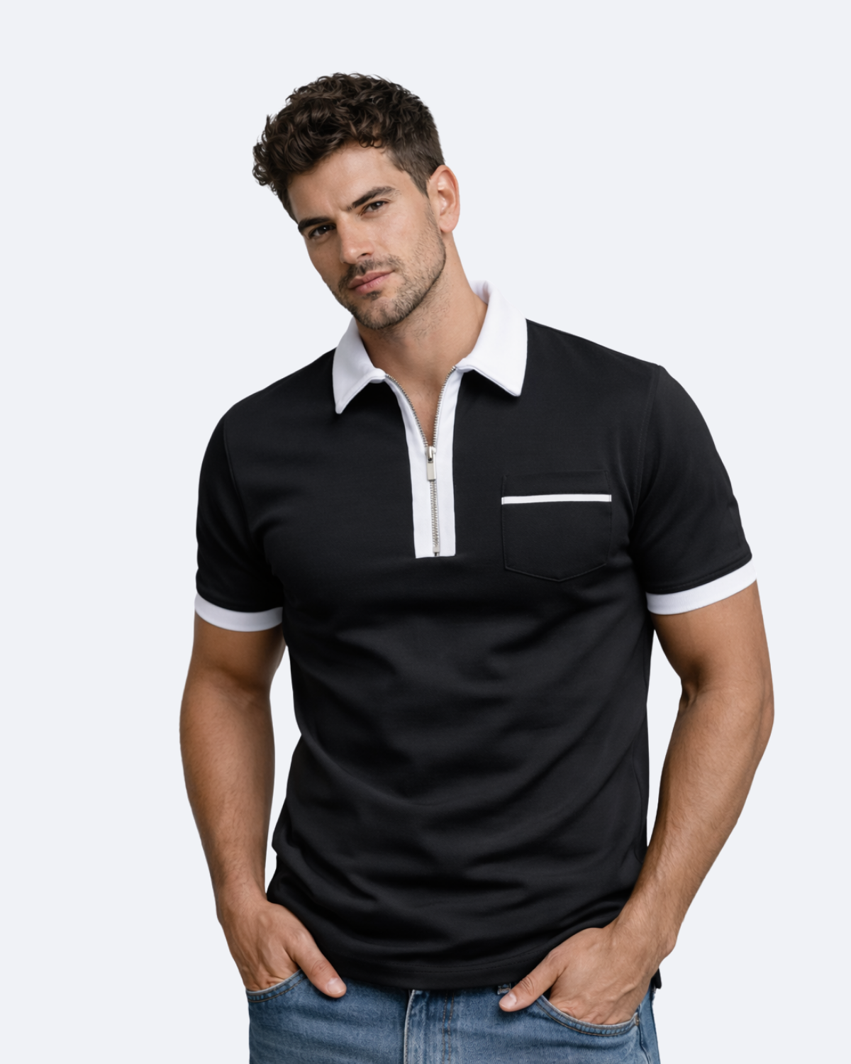 Ahmed – Men’s Refined Modern Polo Shirt