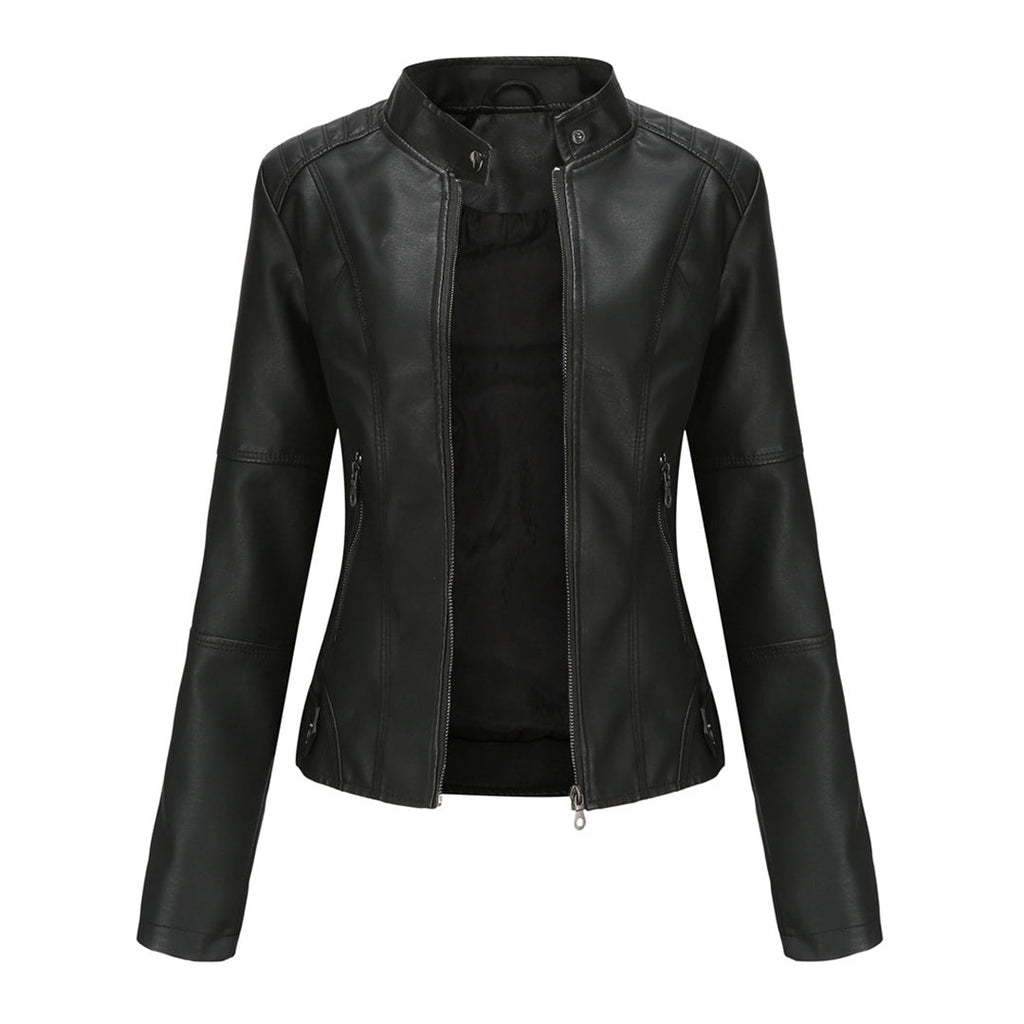 Women's Leather Jacket – Stylish, Modern & Everyday Wearable