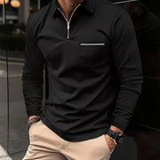 Formgefühl Men's Long Sleeve Polo Shirt