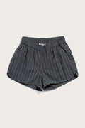 Luca Track Shorts / Charcoal Stripe