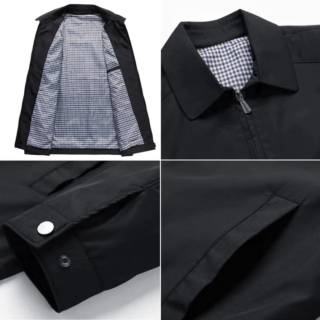 Higinio Herren Jacket – Premium Long Sleeves, Stylish Transitional Jacket