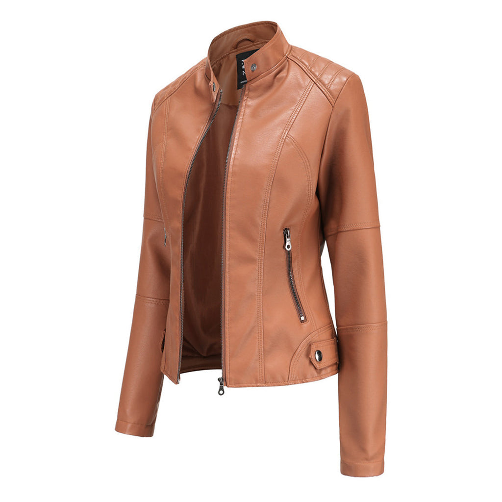 Women's Leather Jacket – Stylish, Modern & Everyday Wearable