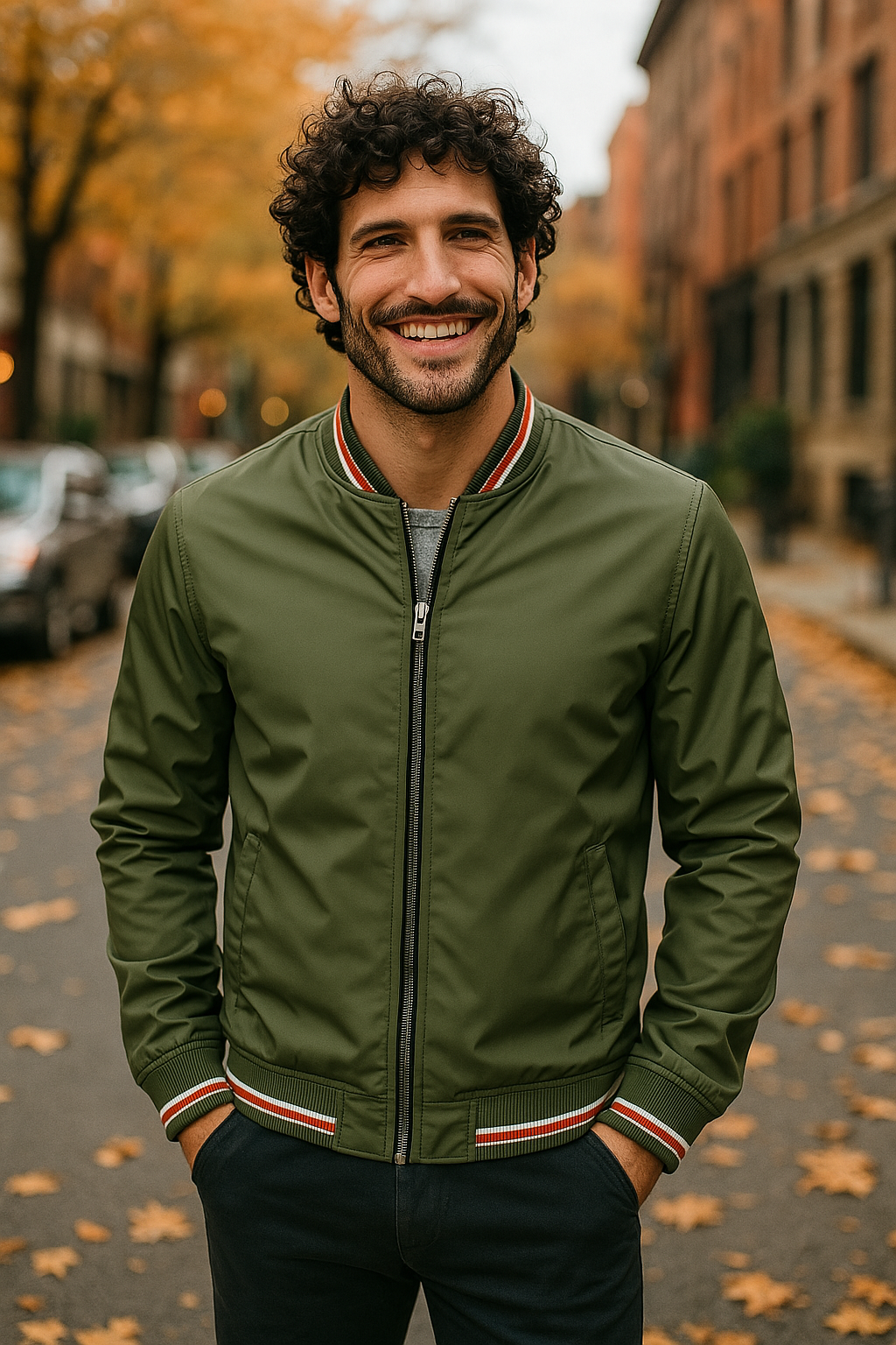 Clark | Versatile Autumn Bomber Jacket