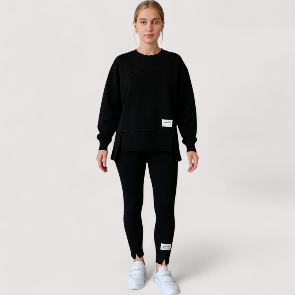 Women's Set – Sweater & Leggings, Cozy & Casual SEO Title (English):