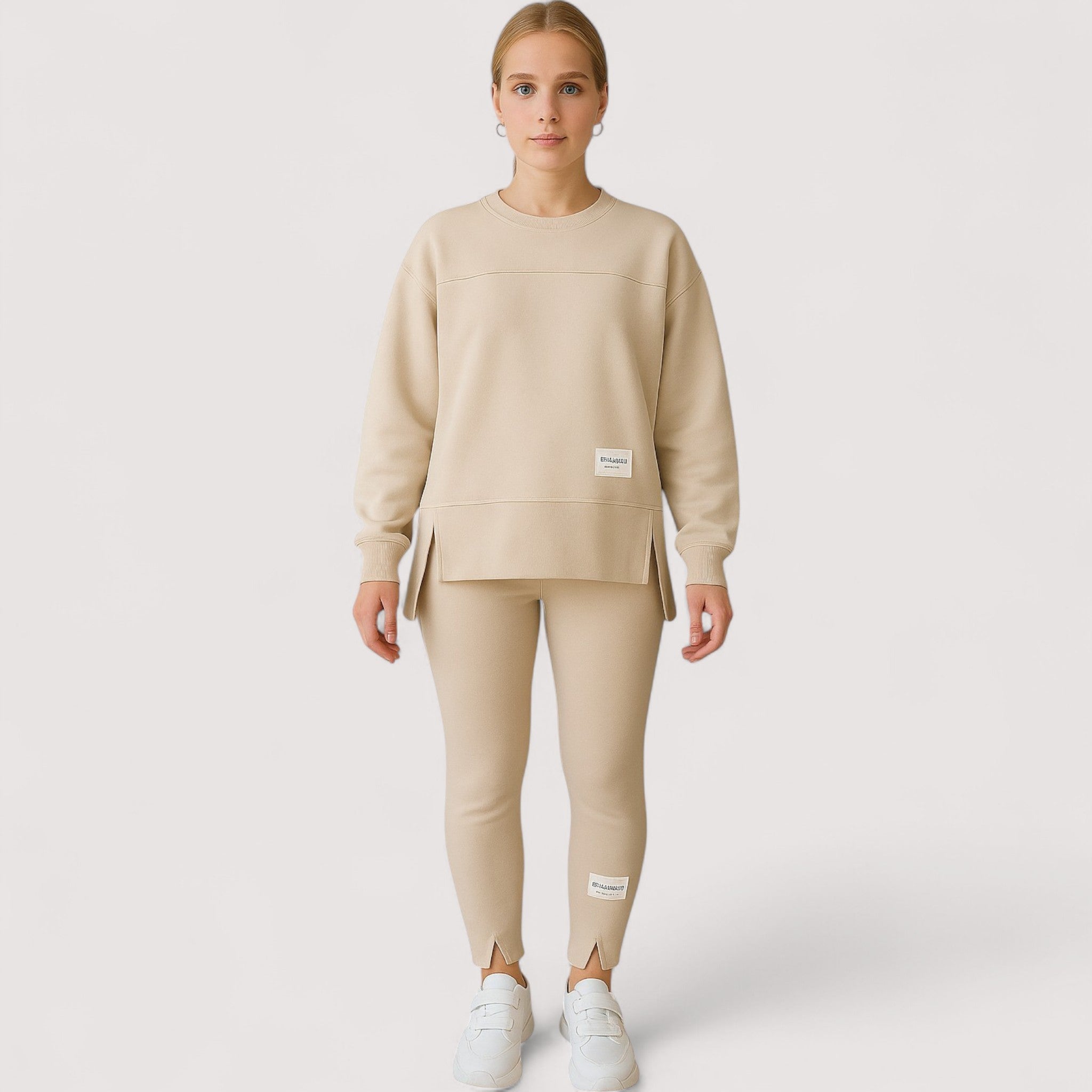 Women's Set – Sweater & Leggings, Cozy & Casual SEO Title (English):