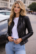 Sabrynne | Leather Jacket