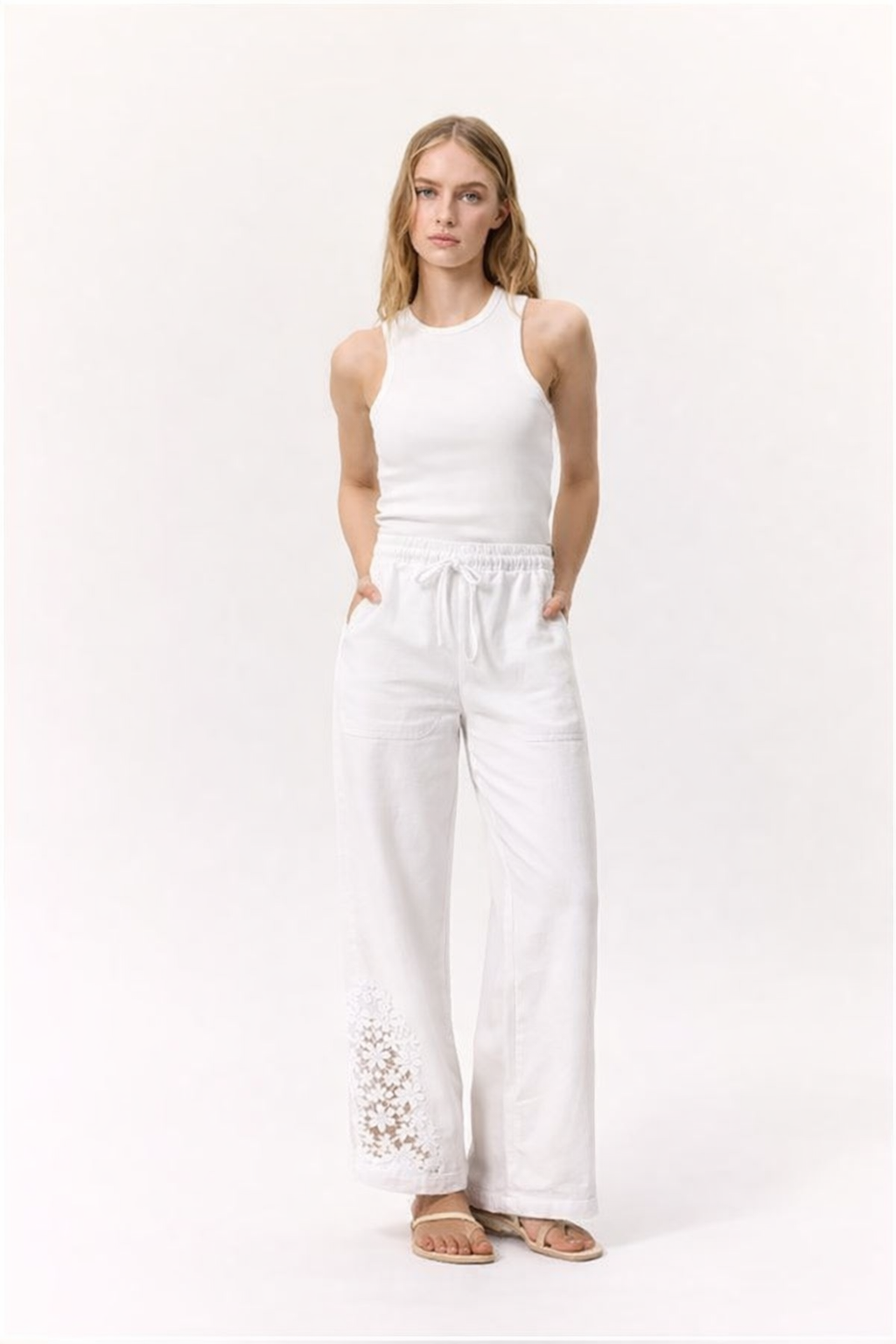 Women's Pants with Side Pockets