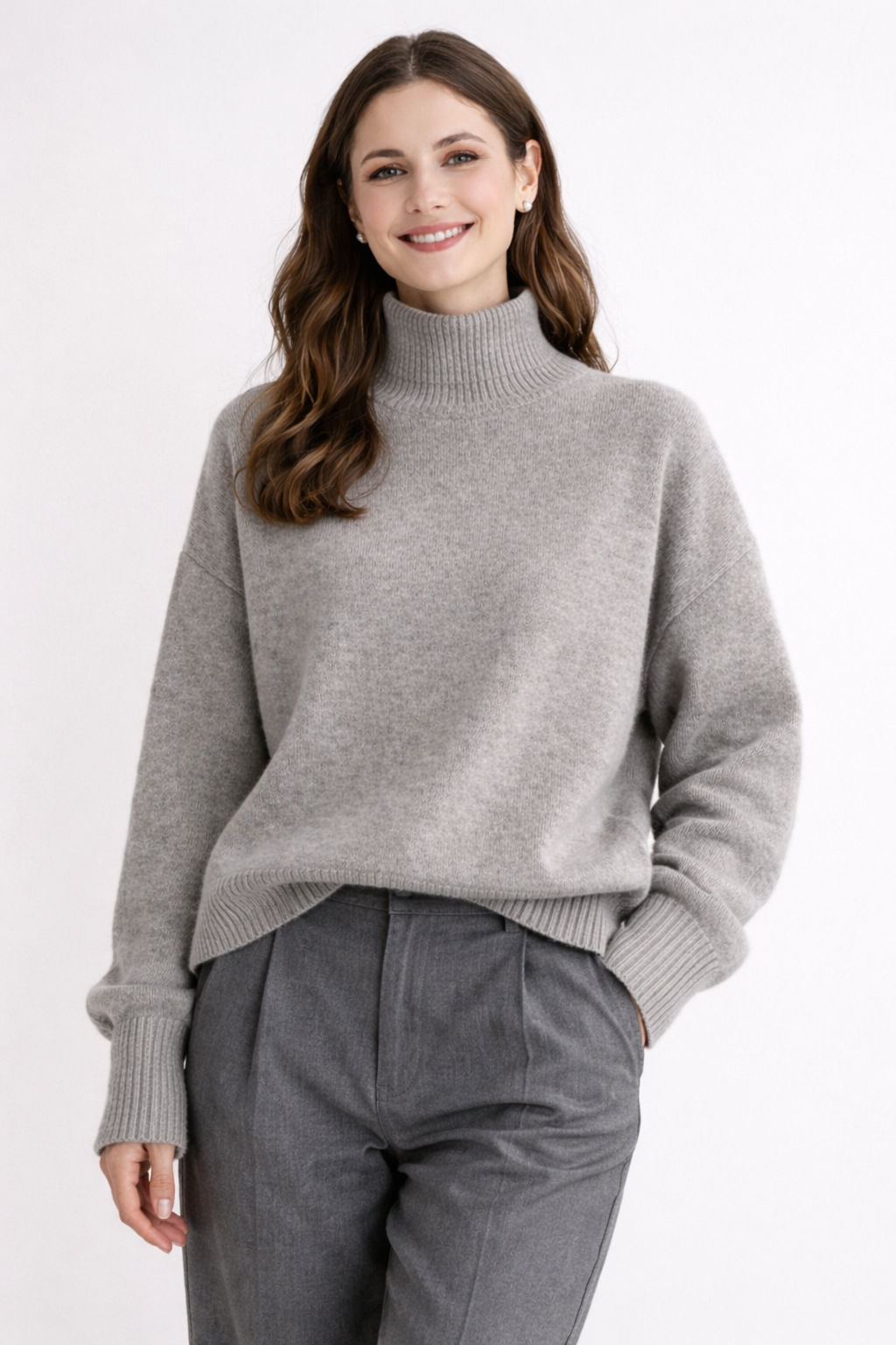 Isabella - Cashmere Turtleneck Sweater
