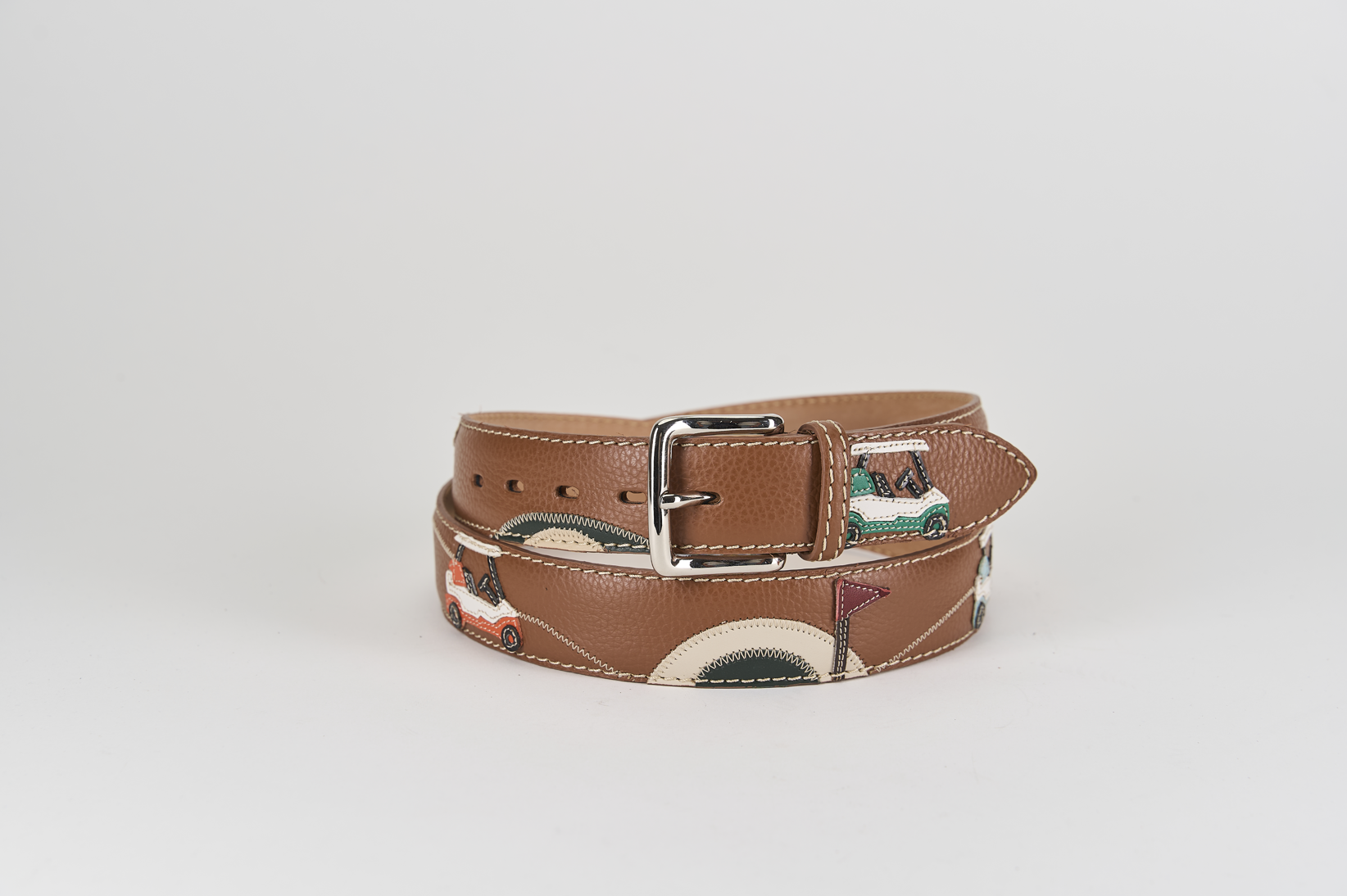 Leather Golf Belt