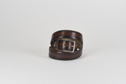 Alter brown hand-dyed belt