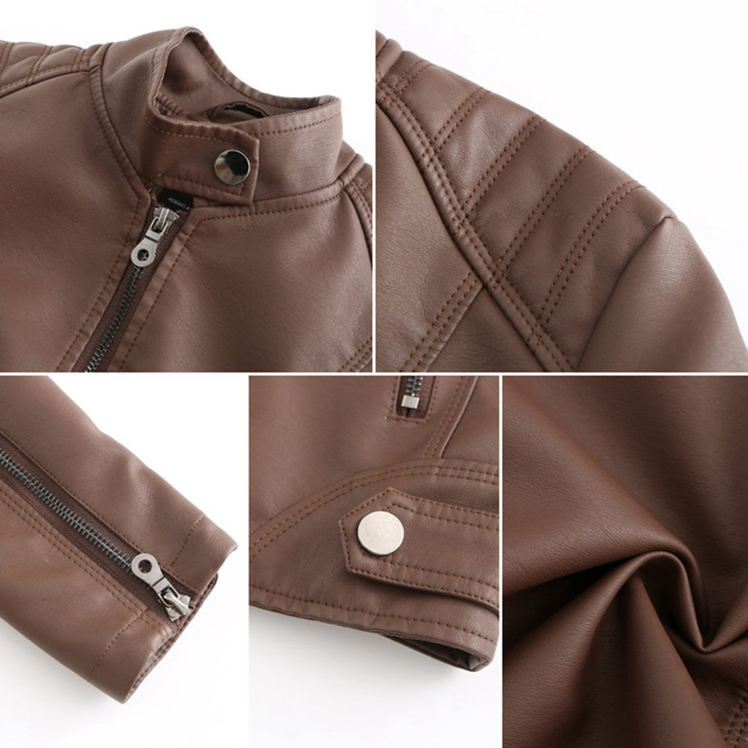 Women's Leather Jacket – Stylish, Modern & Everyday Wearable