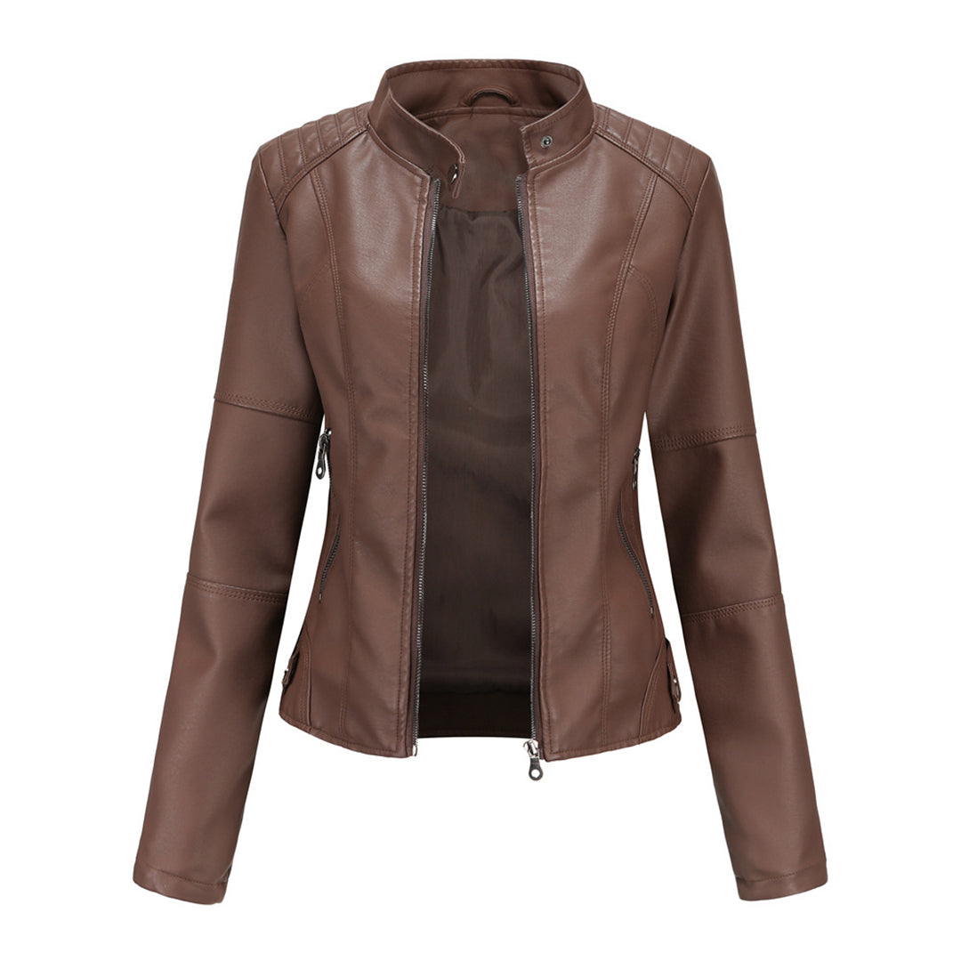 Women's Leather Jacket – Stylish, Modern & Everyday Wearable