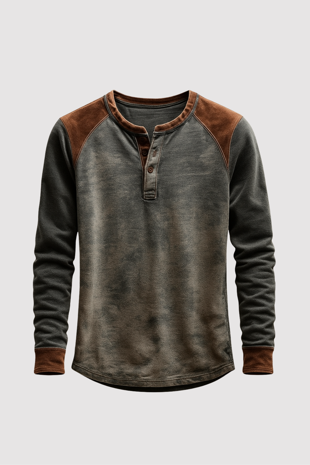 Men's Henley Shirt – Casual, Long Sleeve & Comfortable