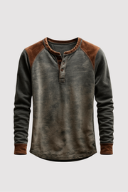 Men's Henley Shirt – Casual, Long Sleeve & Comfortable