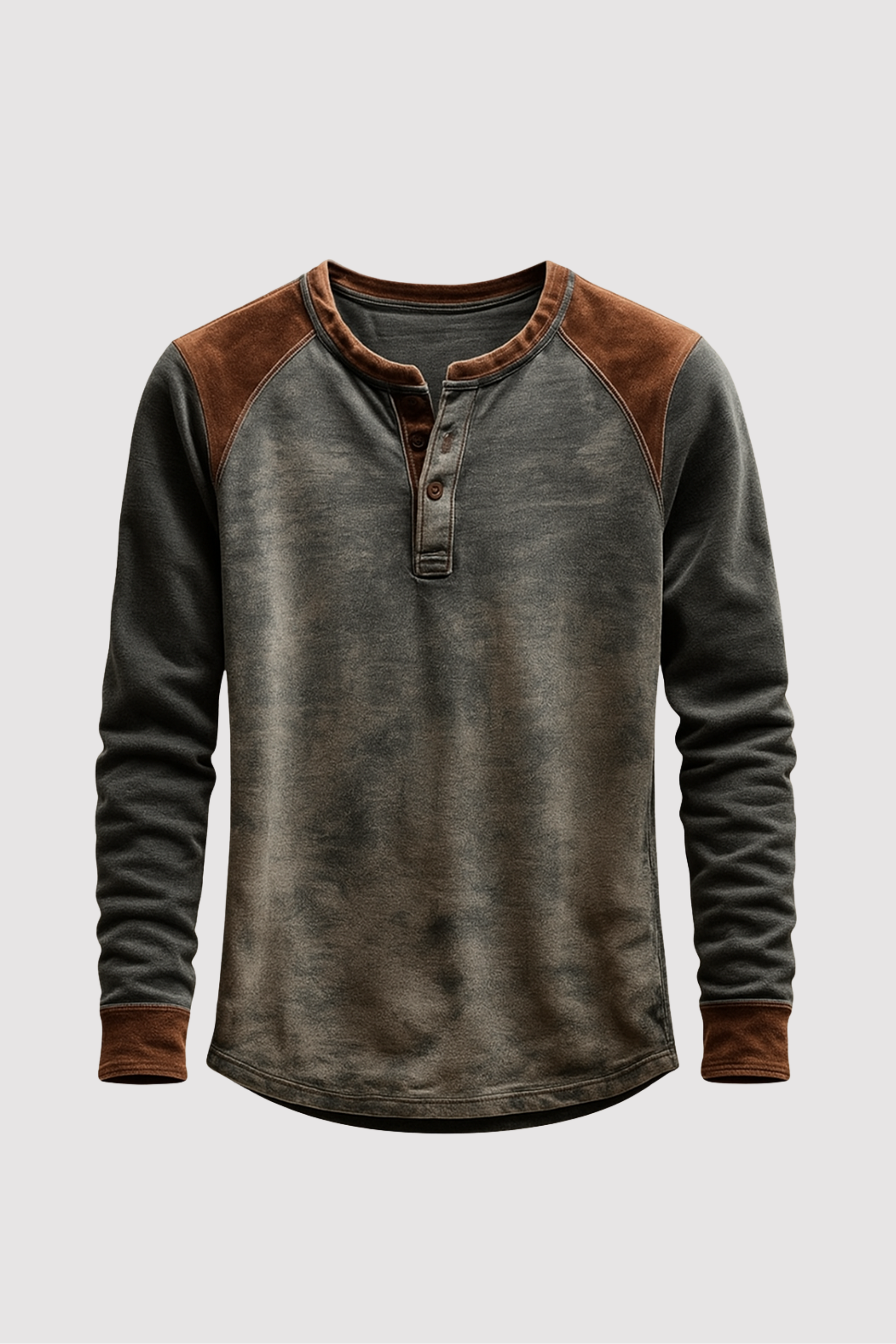 Men's Henley Shirt – Casual, Long Sleeve & Comfortable