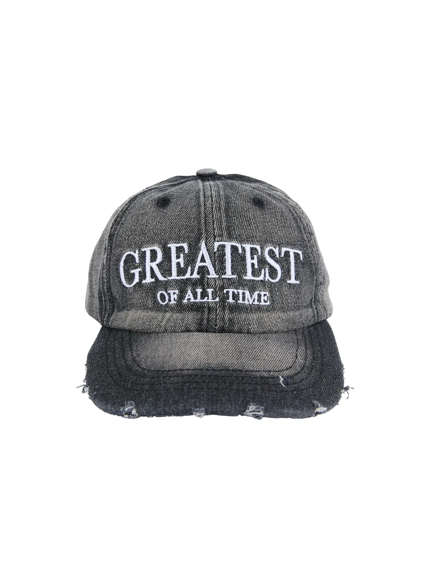 Men's Distressed Denim Baseball Cap IL529