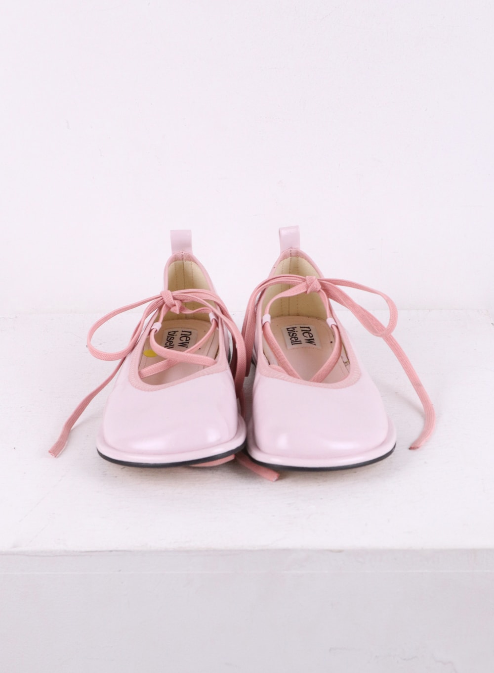 Tie Leg Ballet Flats IJ430