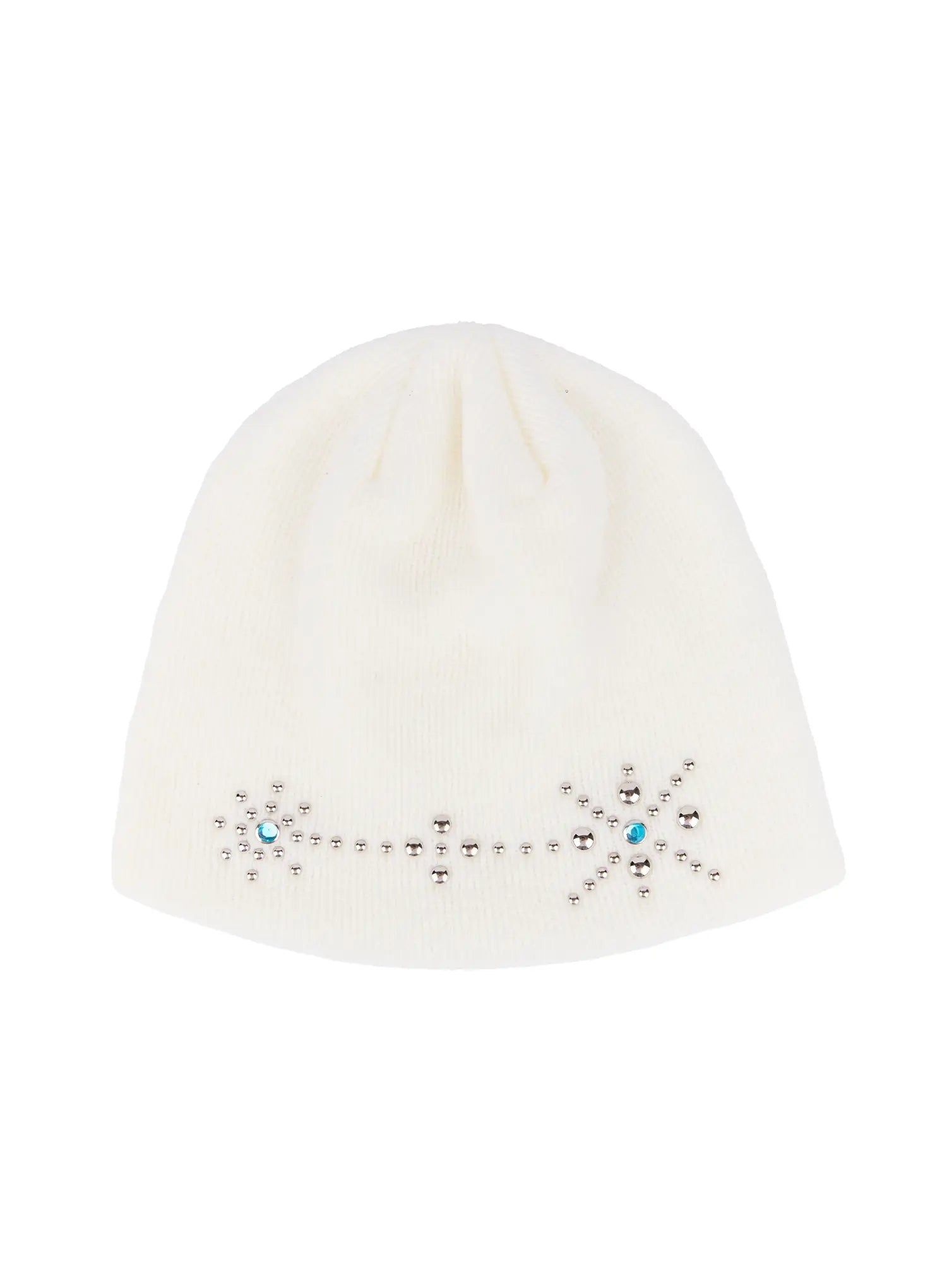 Men's Floral Stud Beanie IL515