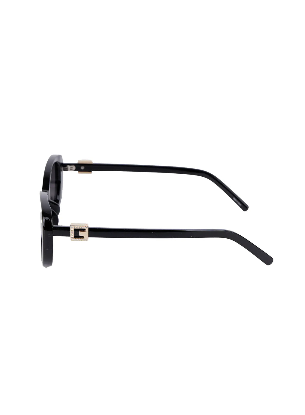 Jewel Slim Oval Fashion Sunglasses IJ508