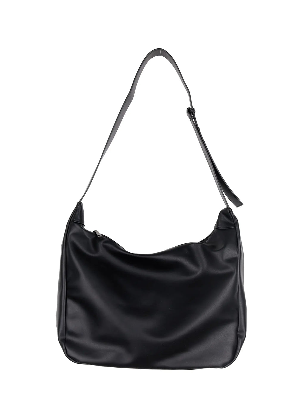 Stylish Shoulder Bag Made of Synthetic Leather IO523