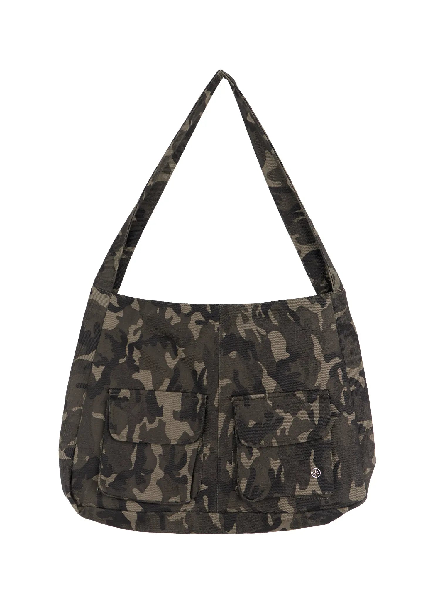 Camo Shoulder Bag with Utility Pockets IO 528