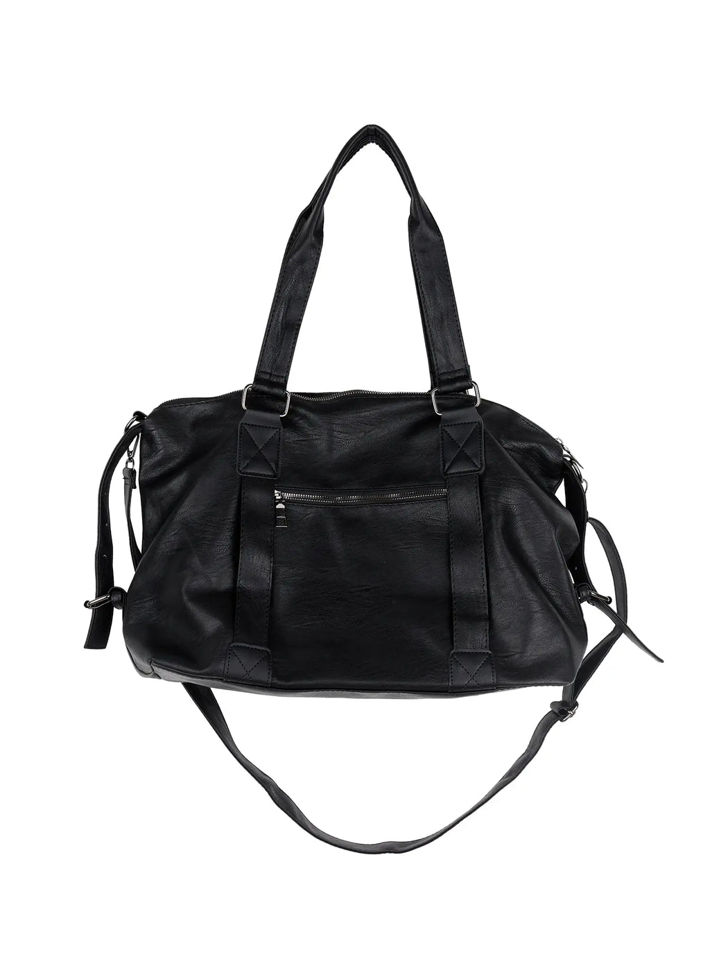Faux Leather Tote Bag IO506
