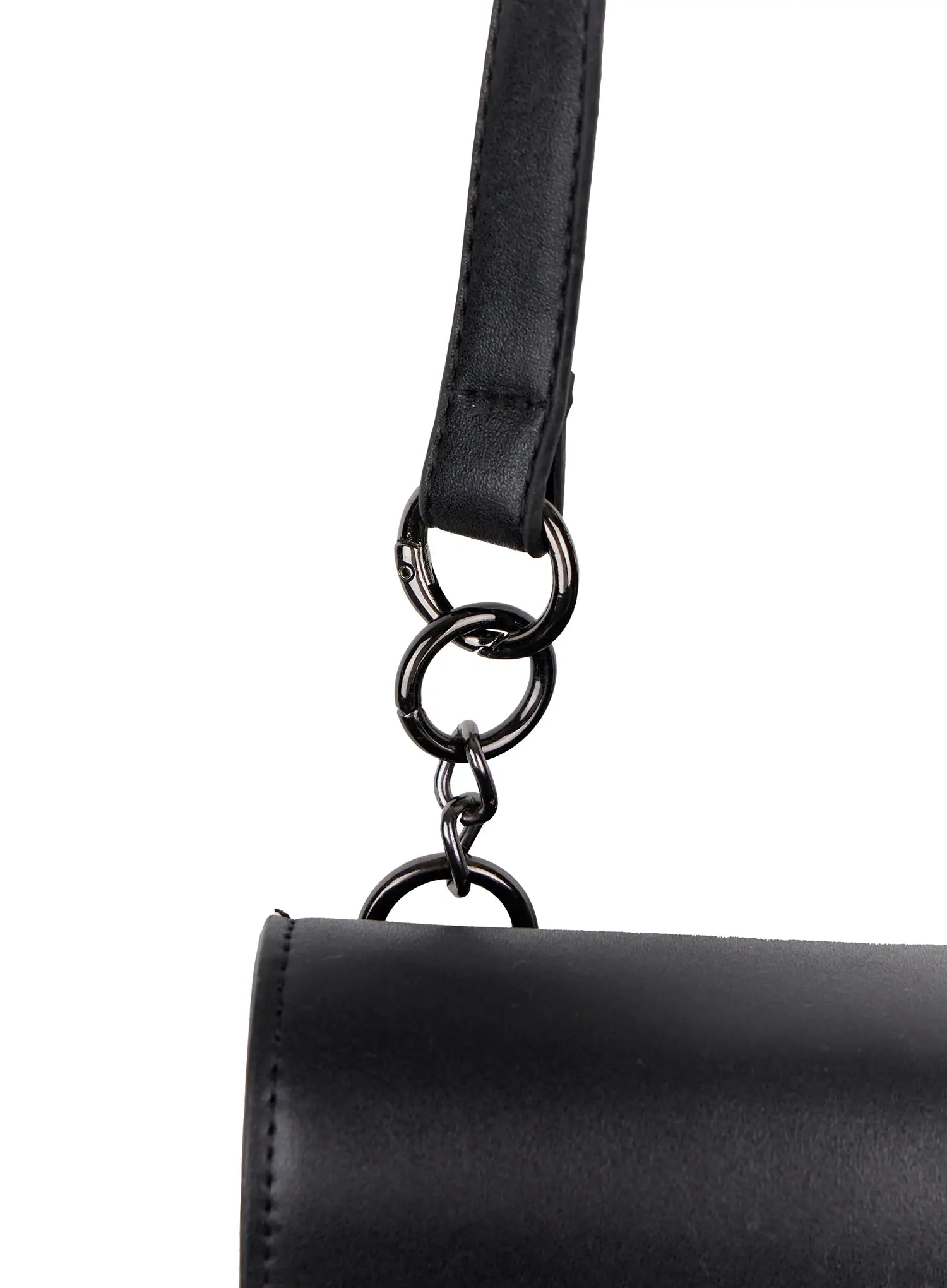 Minimalistic Medium-sized Shoulder Bag IO531