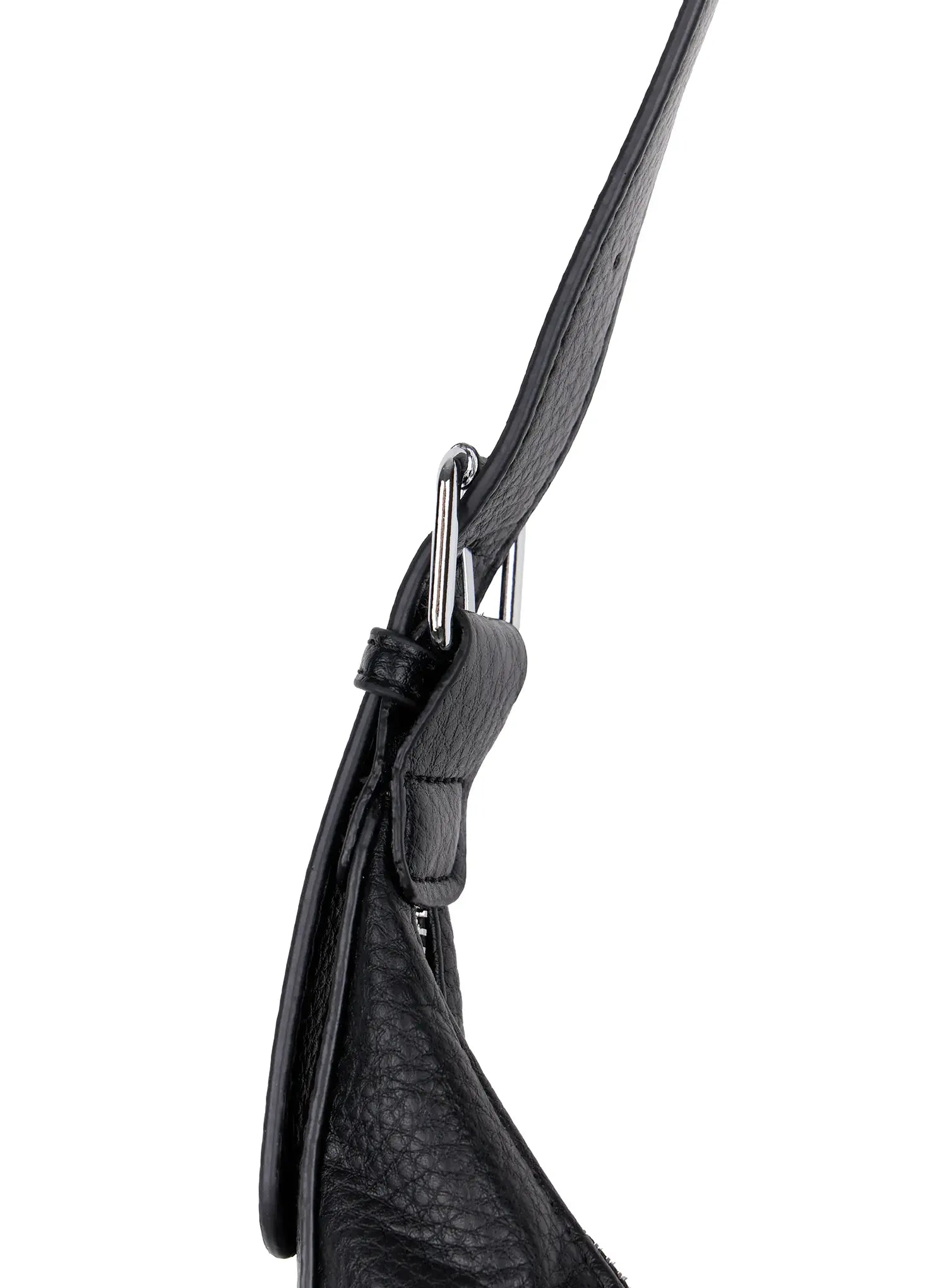 Classic Faux Leather Shoulder Bag IO502
