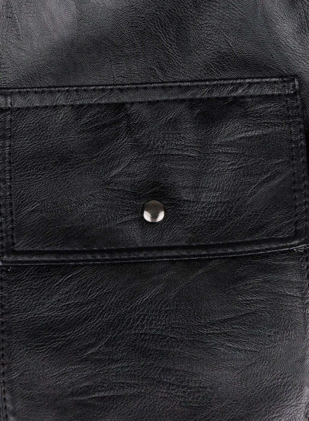 Versatile Shoulder Bag Made of Synthetic Leather IO502