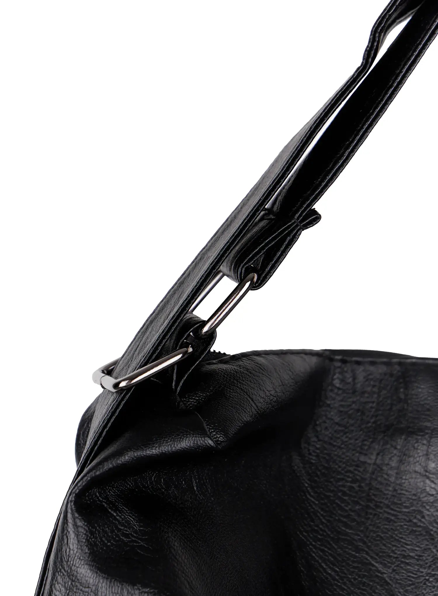 Versatile Shoulder Bag Made of Synthetic Leather IO502