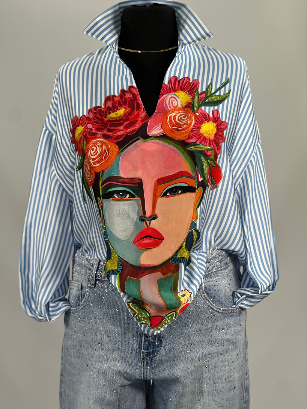 Frida | Blouse Satin Glossy