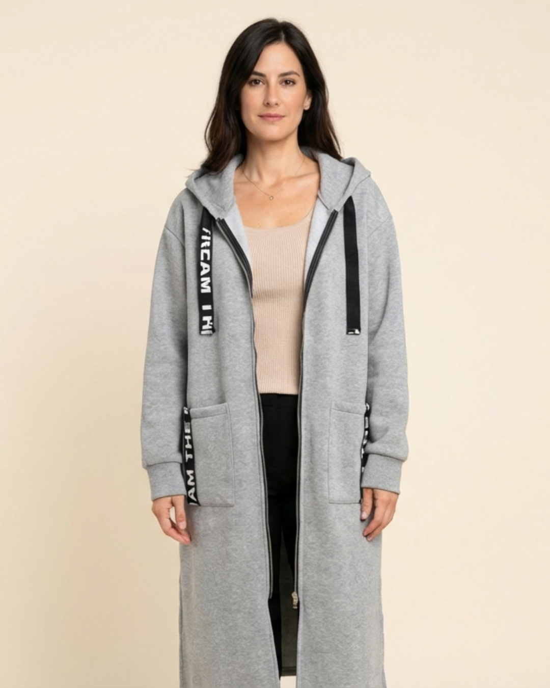 Marina | Long Hoodie Sweatshirt